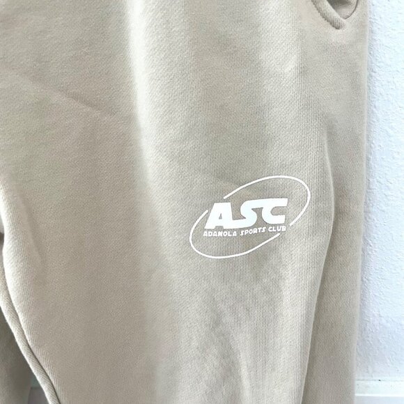 Adanola Tan Sweatpant Printed Joggers Size M - Picture 2 of 5